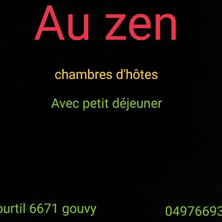 D'hote-friterie Au Zen Chris Et Jenni ベッド・アンド・ブレックファスト